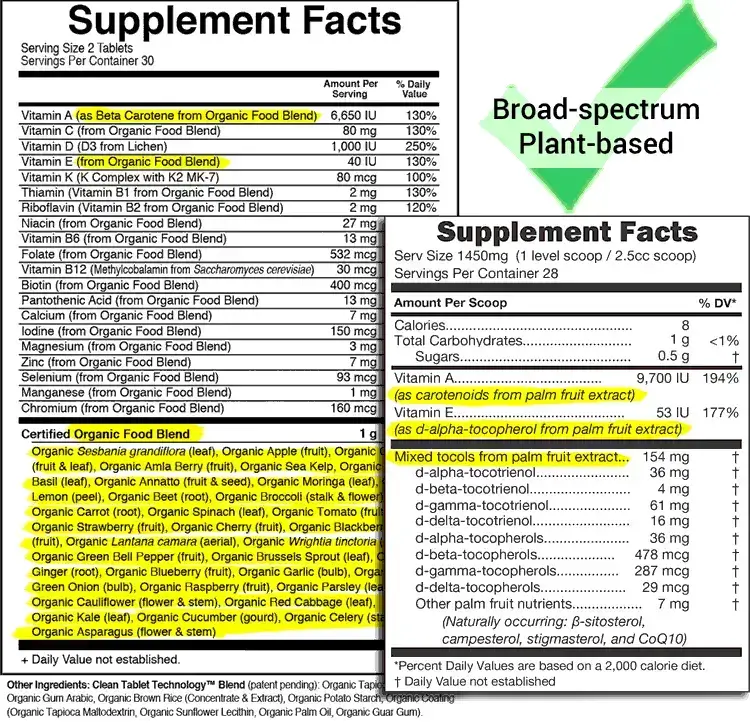 plant based vitamin 1 | GoVeganWay.com