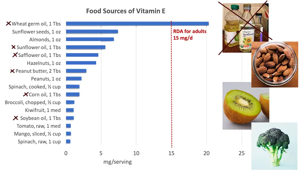 fontes de vitamina E