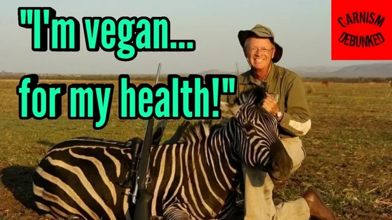 Por qué "vegano por mi salud / por el medio ambiente" es una gilipollez