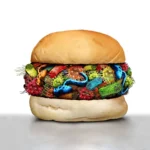 dead meat bacteria hamburger | GoVeganWay.com