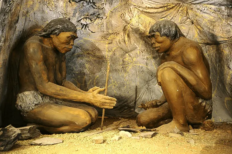 Homo erectus, Ulaanbaatar, Mongolei.