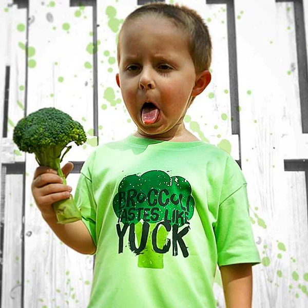 hijo no le gusta el brócoli