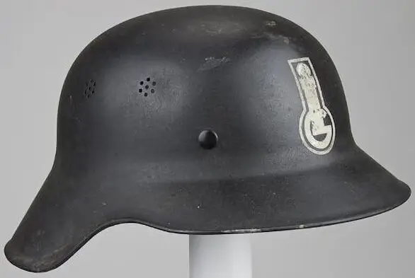 Ig Farben Luftschutz air raid helmet | GoVeganWay.com