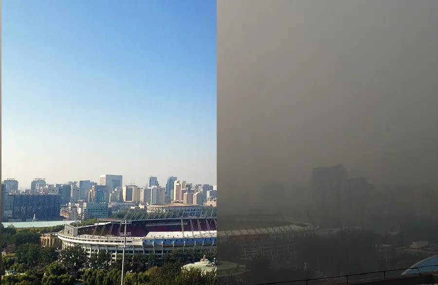 Загрязнение воздуха в Пекине