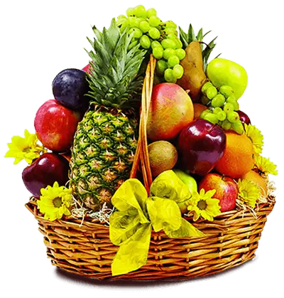 fruit basket transparent 1 | GoVeganWay.com