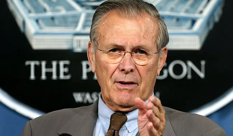 donald rumsfeld GoVeganWay.com