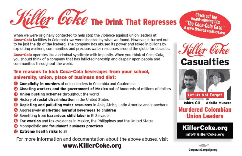 coke tueur GoVeganWay.com