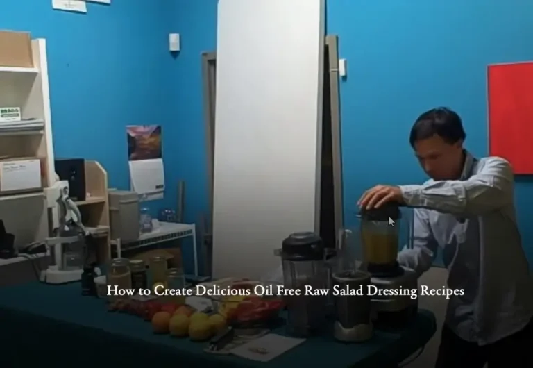 How to Create Delicious Oil Free Raw Salad Dressing Recipes