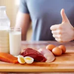 man with food rich in PROTEIN | GoVeganWay.com
