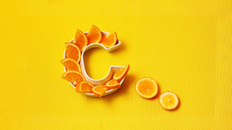 la vitamina c de la naranja